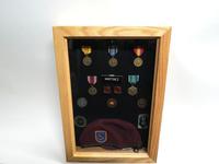 Shadow Box w/ glass door (oak)